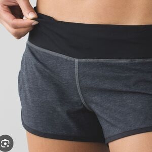 lululemon athletica Women's Charcoal Athletic Shorts